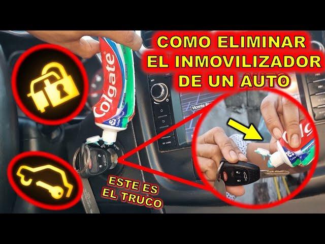 COMO QUITAR EL INMOVILIZADOR DE UN AUTO - COMO ELIMINAR EL INMOVILIZADOR DE UN AUTO