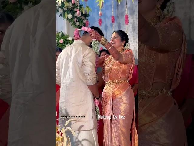 zee Tamil veera serial actress subiksha kaya wedding viral video #shorts #video #reel #ytshorts #bts