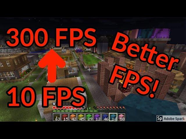 How To Fix Bad/Low FPS On A Good PC On Minecraft