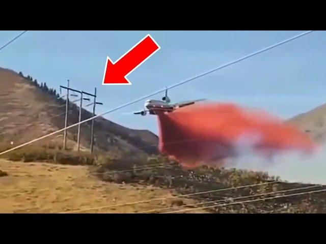 PLANE NEARLY HITS POWER LINES - Daily dose of aviation