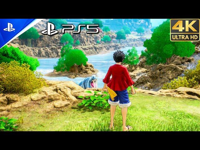 One Piece Odyssey - 30 mins of PS5 Gameplay 4K 60FPS