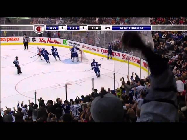 Flames @ Maple Leafs - The Highlights - 110115