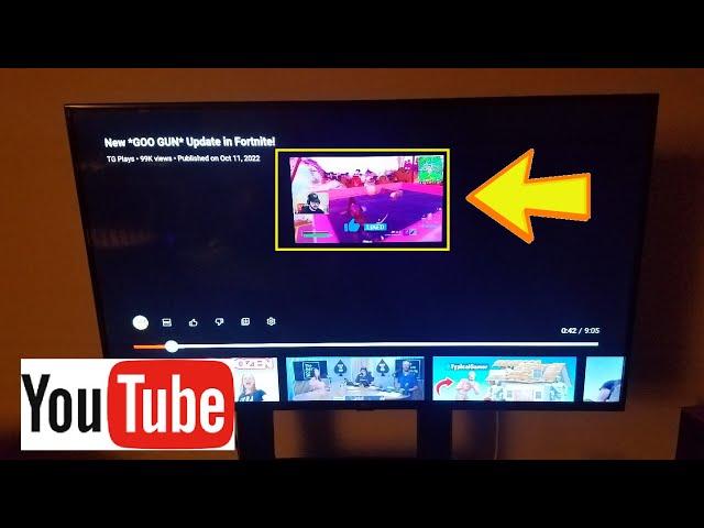 Fix Youtube Video Playing SMALL Part of TV Screen (APP Roku FireStick Chromecast Top Center)