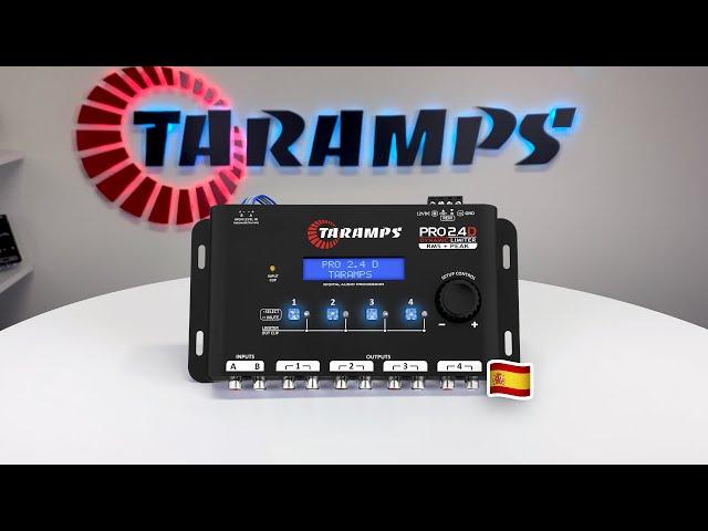 Procesador de Audio Taramps PRO 2.4 DYNAMIC PEAK - Con Limiter RMS y Limiter de picos