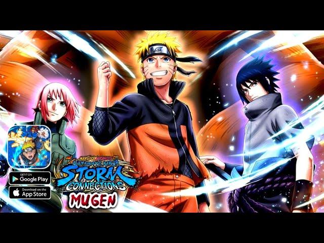 NEW Naruto x Boruto Ninja Storm Connection Mugen Mobile Gameplay