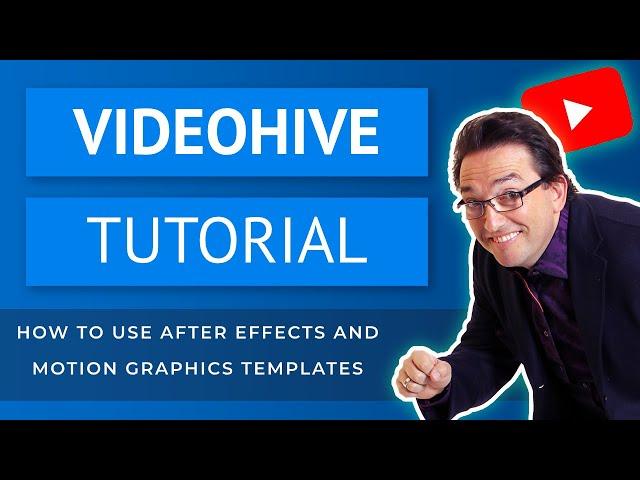 Videohive.net Tutorial | How To Use After Effects And Motion Graphics Templates Videohive.net