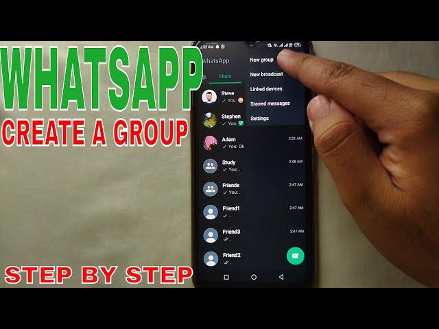  How To Create A Group On WhatsApp 