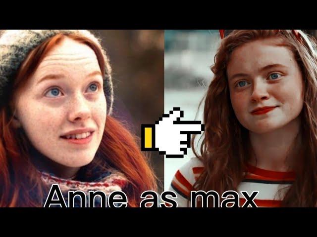 Anne with  E reacts Anne as max from Stranger things part 1/? gacha, sorry for the mistakes