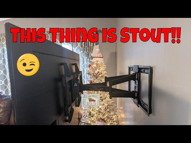 65 Inch TV Wall Mount Installation - Mounting My 65 Inch Samsung!