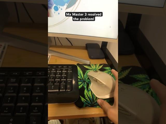 How To Resolve Mx Master Mouse Pointer Not Showing Up On Screen! #logitech