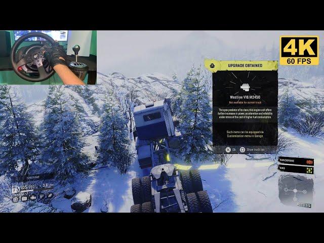 All UPGRADES (hidden too) in Pedro Bay, Alaska, USA - SnowRunner | ThrustMaster T300RS GT