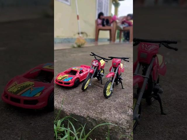 Dirt bike finger toys | mobil balap oleng riding motorcross #dirtbike #mobilmobilan #shorts