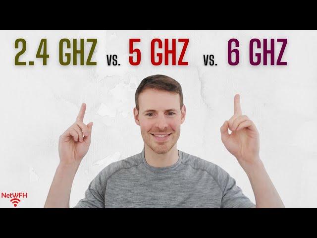 2.4 GHz vs. 5 GHz vs. 6 GHz WiFi - What's the Difference?