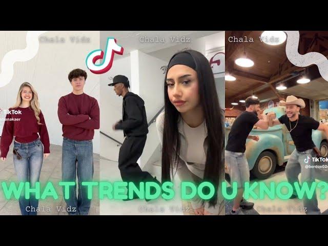 WHAT TRENDS DO YOU KNOW? - TikTok Dance Challenge Compilation of 2024 [NEW] Trending #dance #tiktok