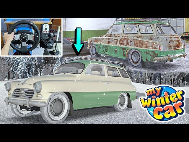 Fixing Rusty Car in My Winter Car!