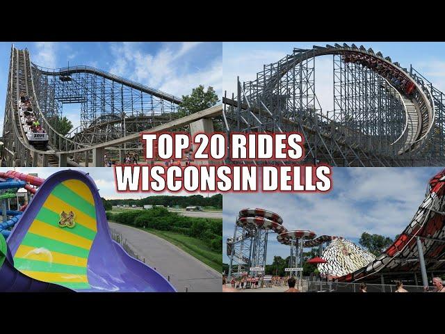 Top 20 Rides and Slides in Wisconsin Dells