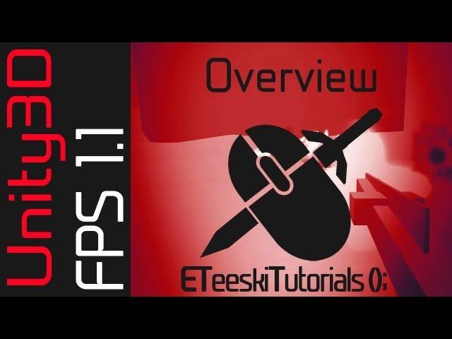 FPS1.1 The Overview. Unity3d FPS Game Design Tutorial.