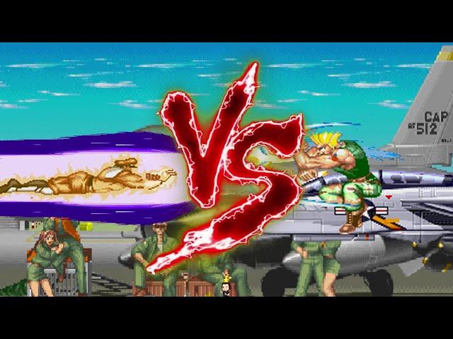 Street Fighter Mugen - Ultimate M.Bison vs. Ultimate Guile