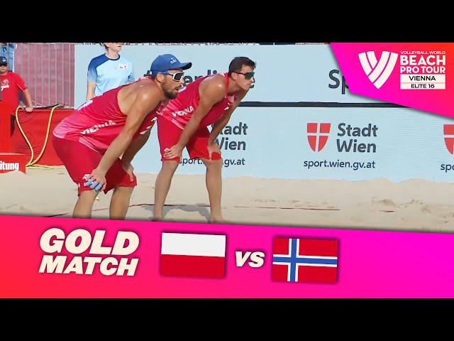 Bryl/Łosiak vs. Mol, A./Sørum, C. - Gold Match Highlights | Vienna 2024 #BeachProTour