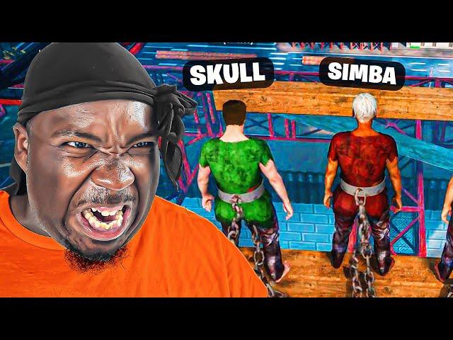 Black Guys vs SLAVE SIMULATOR... | (Chained together)