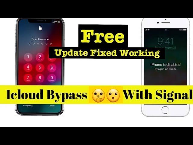 iCloud Bypass Free 2024 With Signal | Update Fixed Working