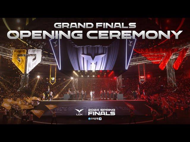 Woori Bank 2024 LCK Spring Finals Opening Ceremony