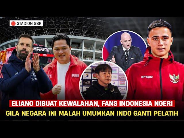 FIFA PERINGATKAN STY! Fans Kagetkan Eliano Sampai Kewalahan~Van Nistelrooy Gantikan STY?