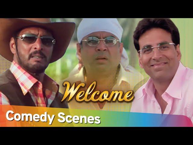 Welcome | Best Comedy Scenes | Akshay Kumar-  Paresh Rawal - Nana Patekar | Bollywood Comedy