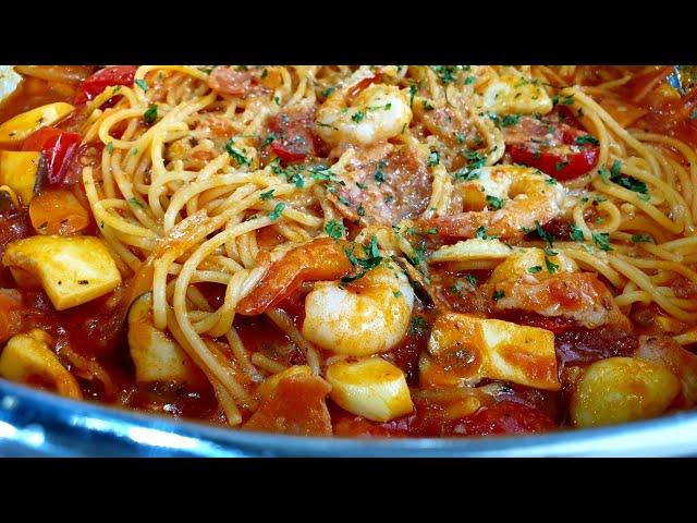 [Tomato pasta] It's simple for beginners Making spaghetti that is as easy to make as ramen.