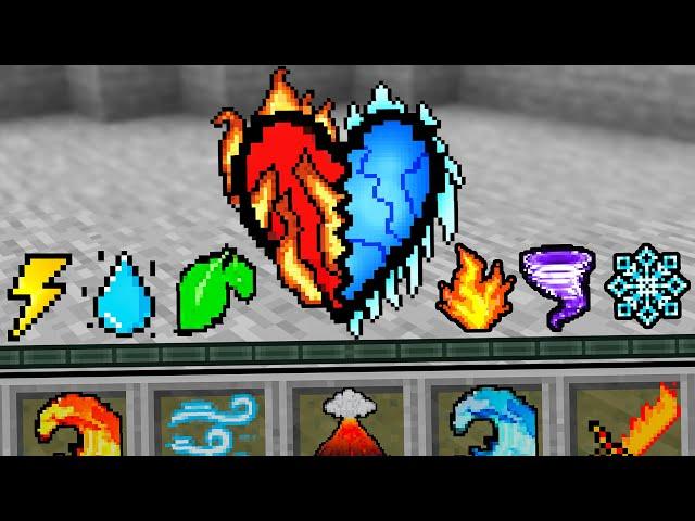 Minecraft, but there’s Elemental Hearts…