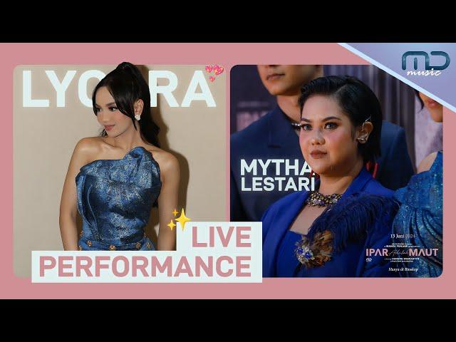 Bikin Merinding! Penampilan Mytha Lestari & Lyodra di Gala Premiere Ipar Adalah Maut