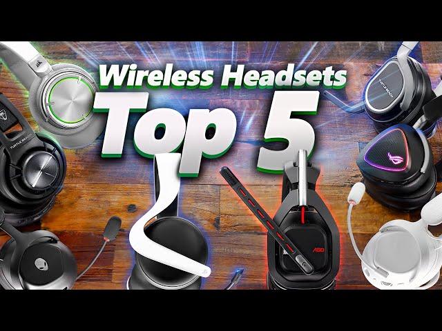 Top 5 Wireless Gaming Headsets of 2024!