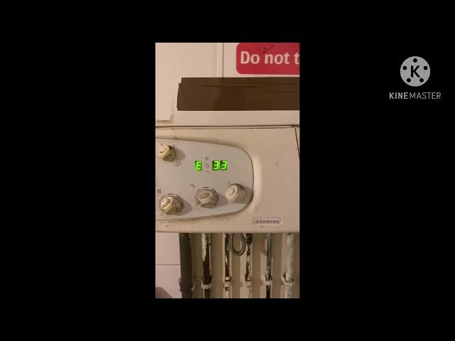 How to fix Ariston boiler error code E33/E34