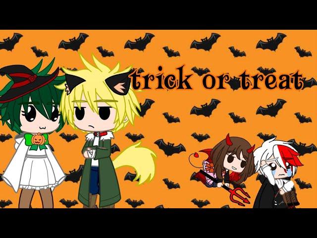 trick or treat - versão bnha - halloween