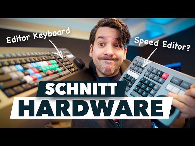 Kann man damit besser schneiden? Speed Editor vs Editor Keyboard für Davinci Resolve