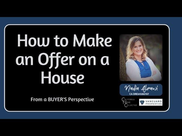 How To Make An Offer On A House