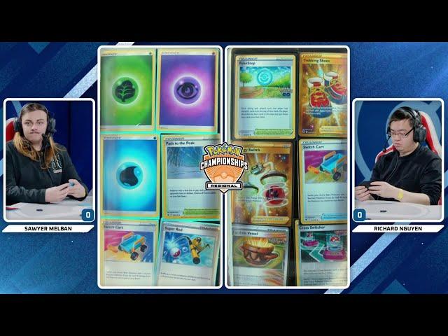 TCG Sawyer Melban Vs Richard Nguyen - 2024 Pokémon Portland Regional Championships Swiss R4