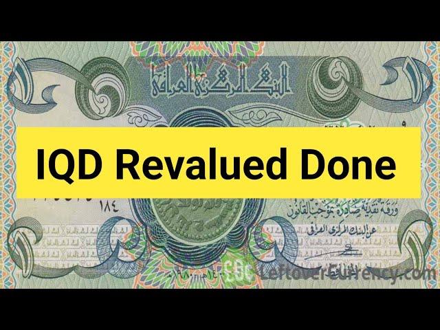 Great IQD Revalued Done | US Treasury And WTO Fixed Dong RV Value | Iraqi Dinar News 23 July 2024