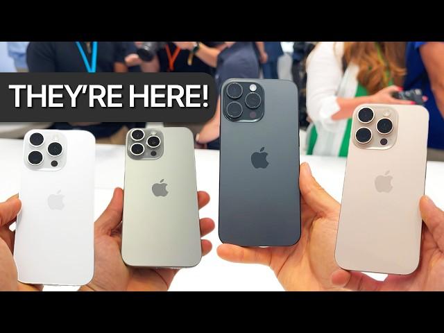 iPhone 16 Pro all Colours Hands-on