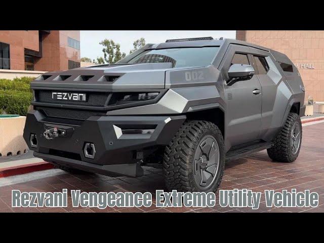 Bullet Proof Glass and Body Armor | 800 Hp | Rezvani Vengeance Extreme Utility Vehicle