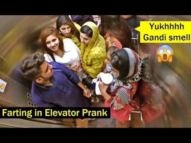 F@rting in an Elevator Prank | Pranks in Pakistan | LahoriFied