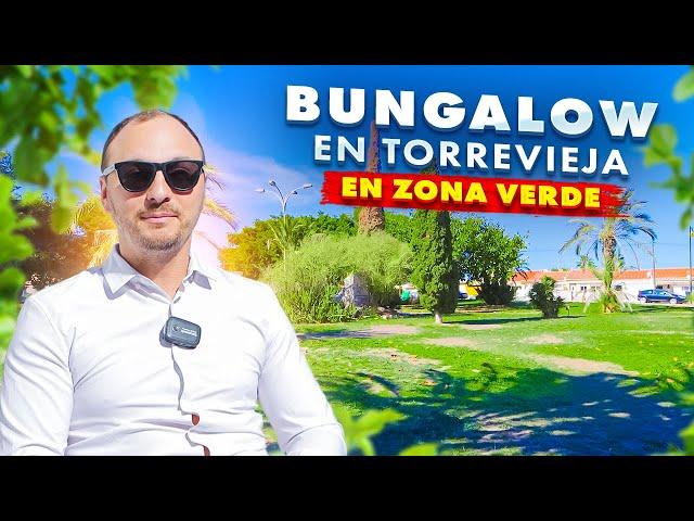 Bungalow en Torrevieja. Reformado, en zona verde a 1000 m de la playa | Inmobiliaria Alegria