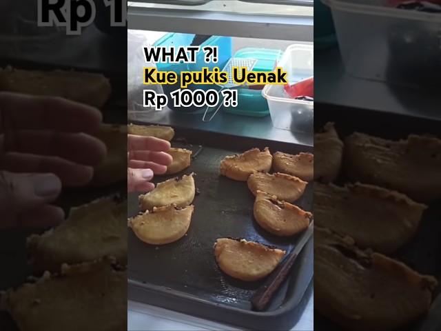 Aneh tapi ADA! Kue Pukis Terenak Dijual Only 1000 Rupiah Aja bro !! #shorts #foryou #trending #pukis