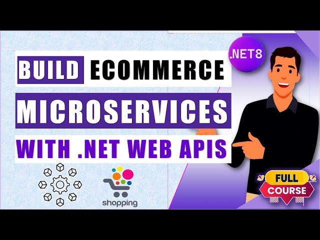 Completely build  eCommerce Microservice  in .NET 8: Implement  Gateway, Rate Limiting & more 