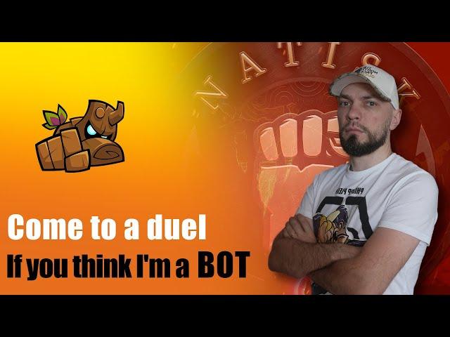 Try me if u think that we are bots. Come to the STREAM !