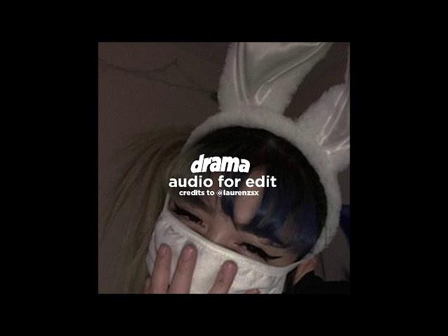 ⌜⊹ drama - audio for edit | roy woods ∵⌟