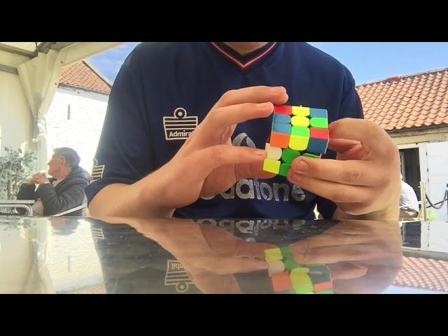 Cubing in public