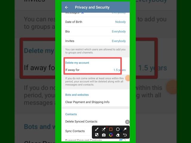 how to delete telegram account permanently #techpillow #accountmanagement