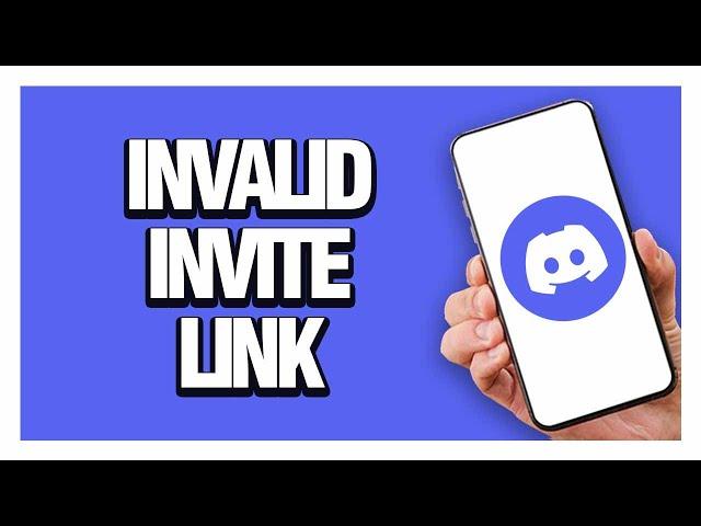 How To Fix And Solve Discord App Invalid Invite Link - Solution