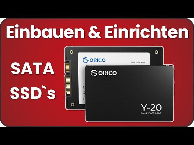 SATA SSD wird nicht erkannt? Richtig Einbauen, Anschließen & Einrichten | ORICO